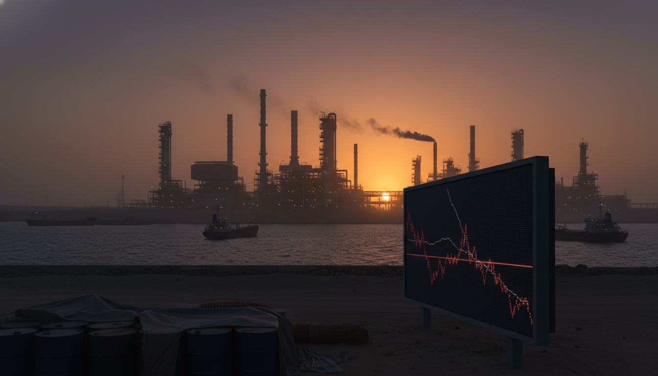 Exxon Output Down 6% Amid Mideast Gulf Disruptions