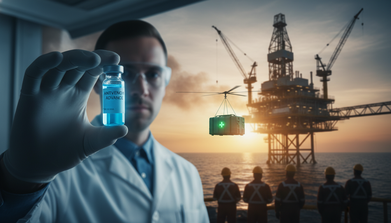 Antivenom Advance Boosts O&G Field Safety