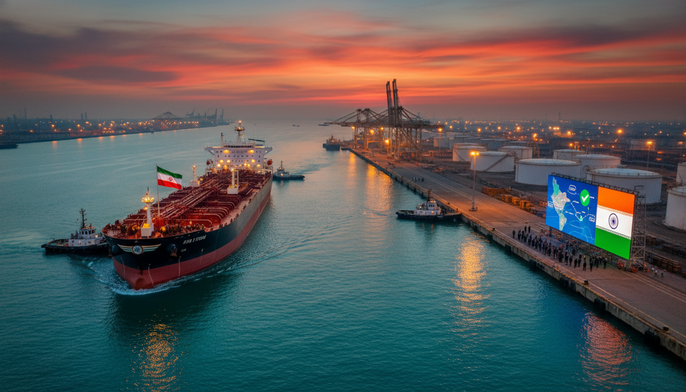 India Permits Iran Oil Tankers Amid US Sanctions
