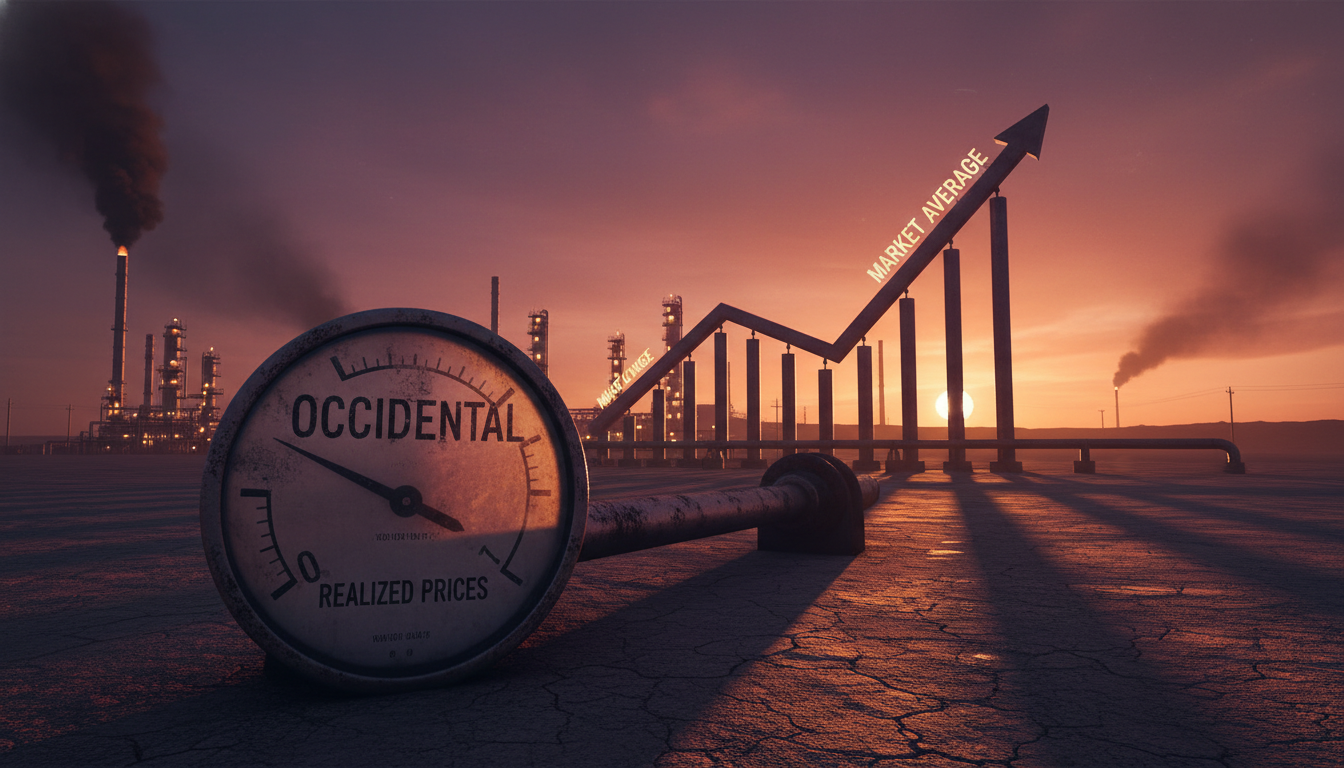 Occidental Realized Prices Down Despite Market Rise