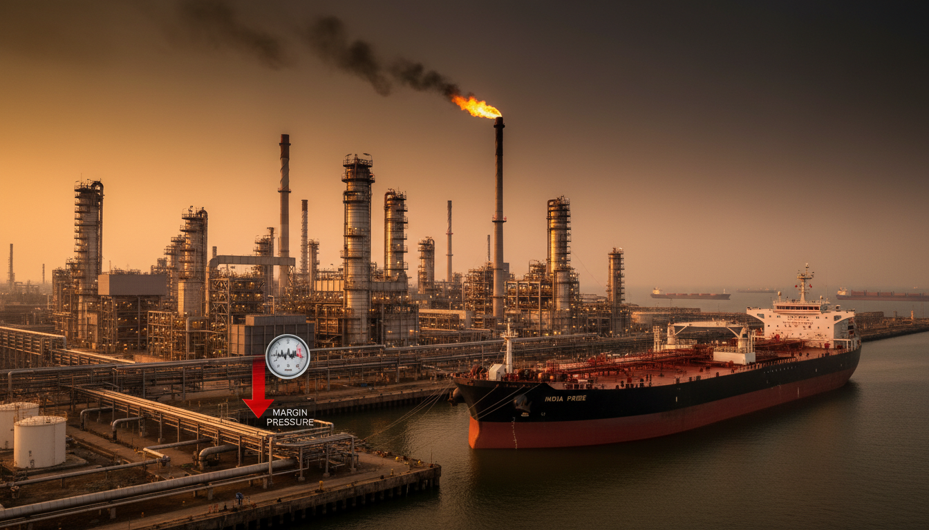 India Hikes Fuel Export Tax: Margin Pressure