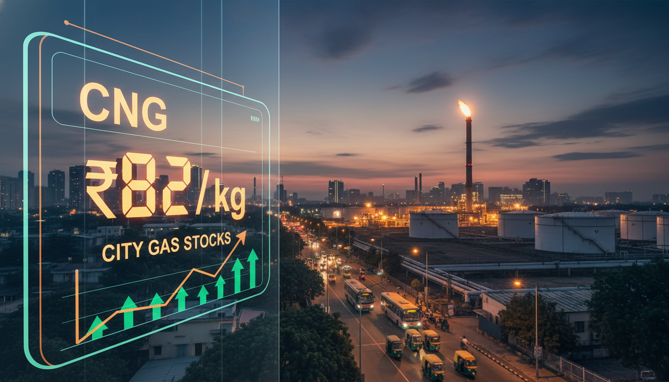 Mumbai CNG Hits ₹82/kg; Watch City Gas Stocks