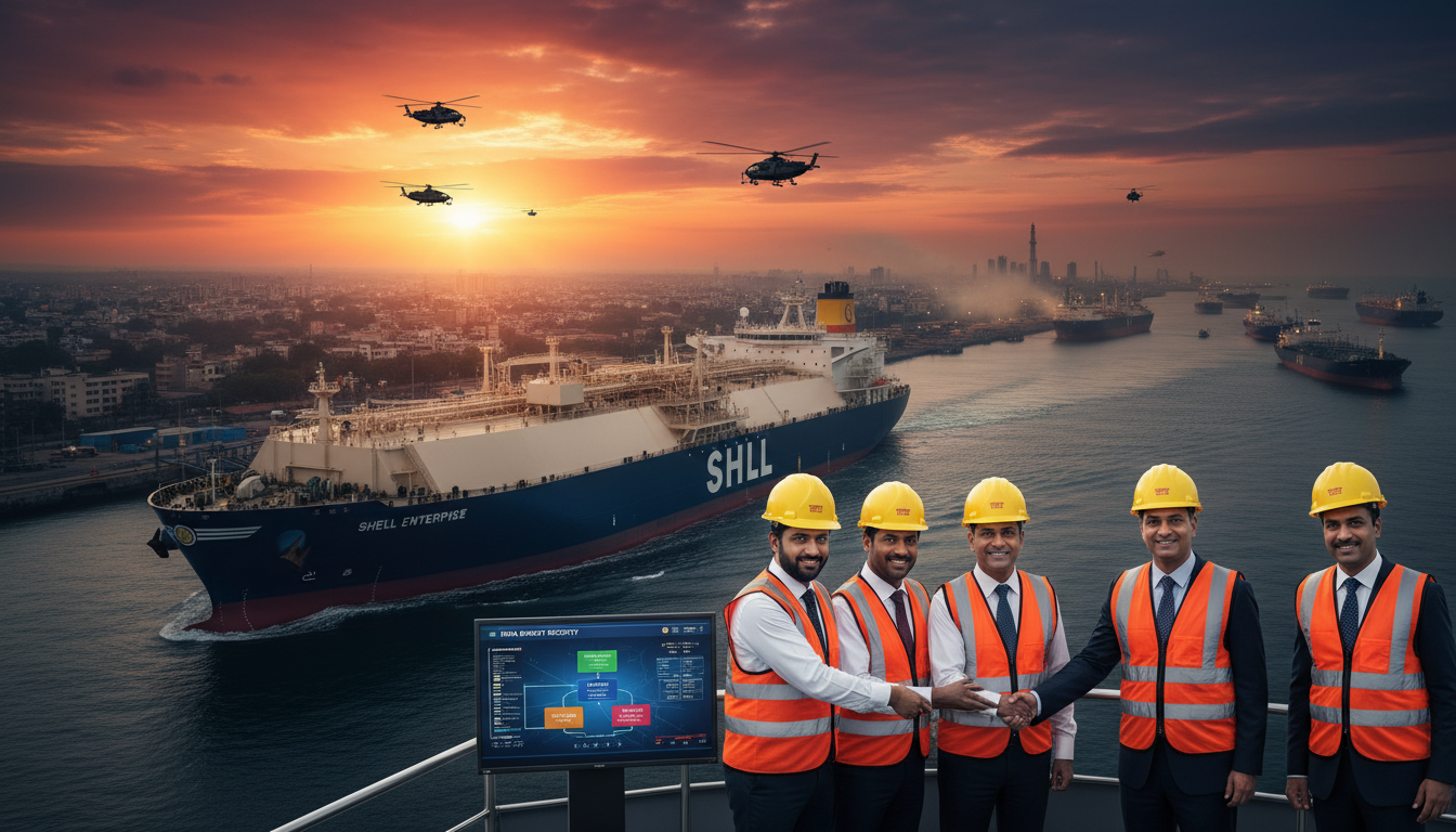 Shell Secures India LNG Amid Gulf Supply Disruptions