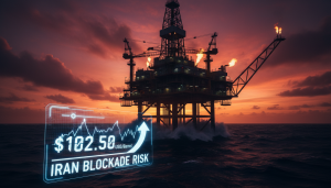 Oil Tops $100 on Iran Blockade Risk