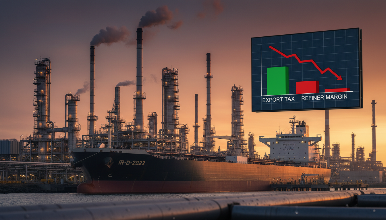 Indian diesel export tax hike: Refiner margins squeezed