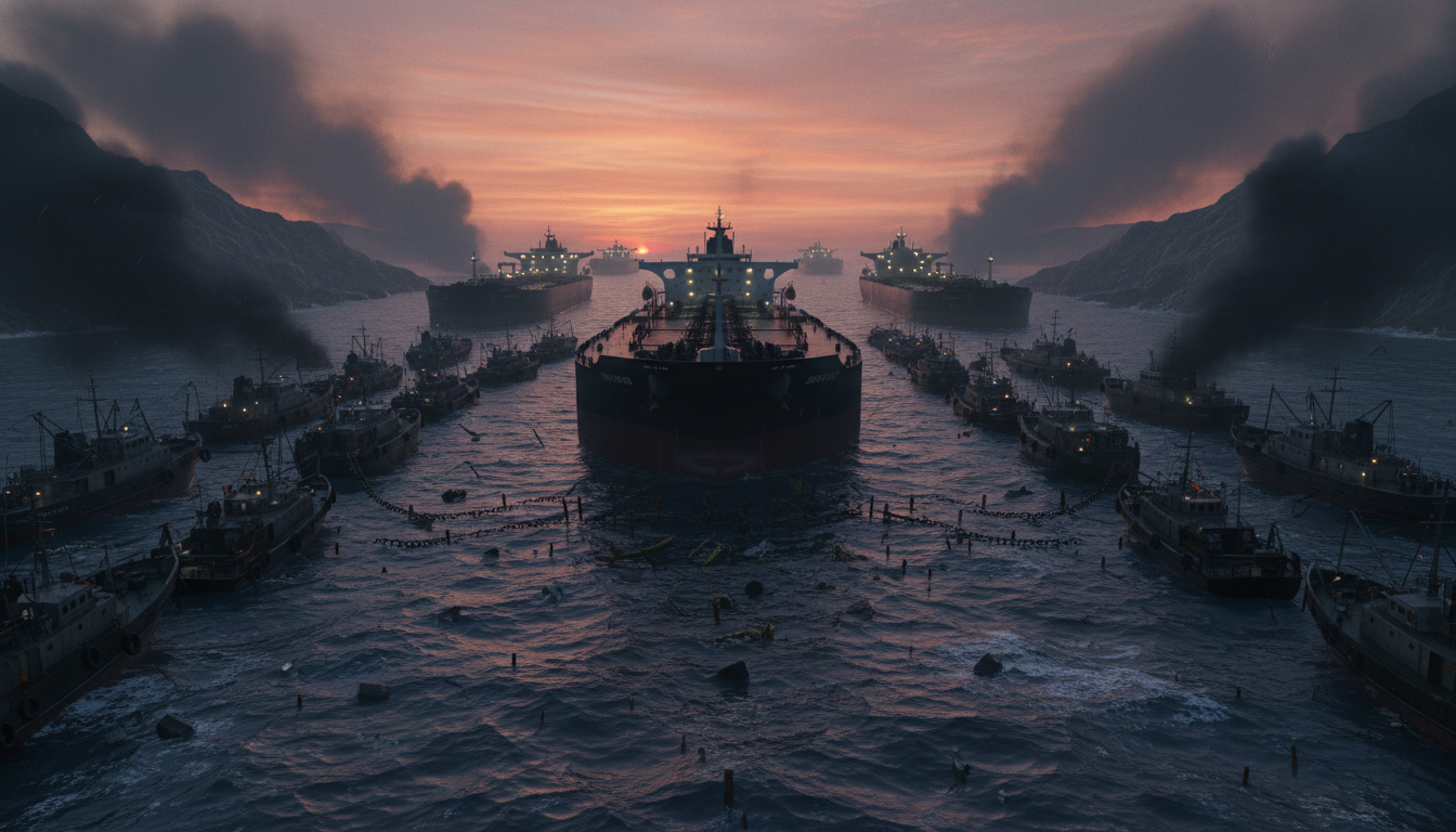 Strait Blockades Heighten Oil Supply Risk