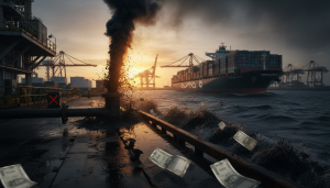 Oil Surges as US Blocks Iran Ports; Rupee Slides