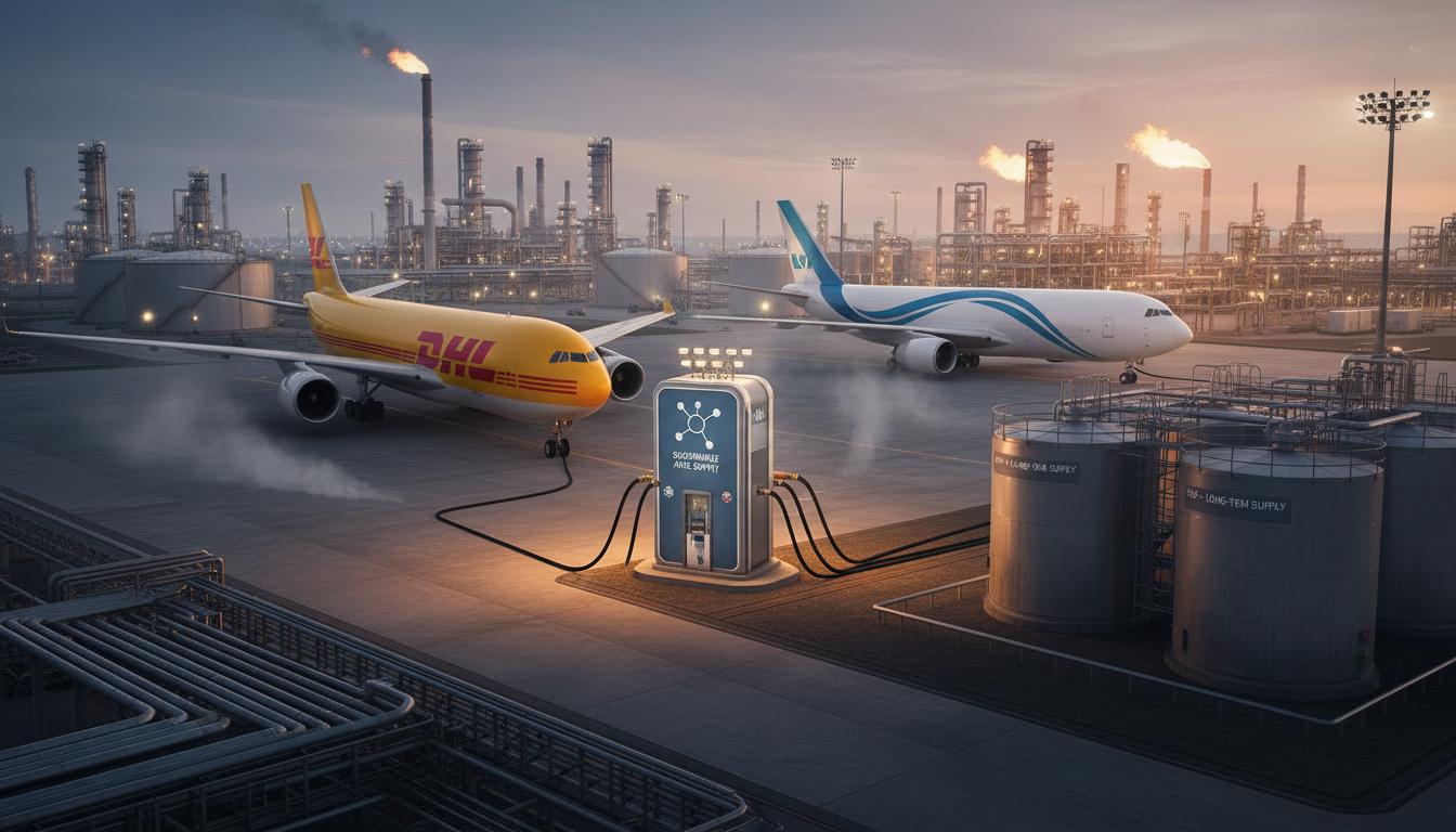 DHL, IAG Cargo Secure Long-Term SAF Supply