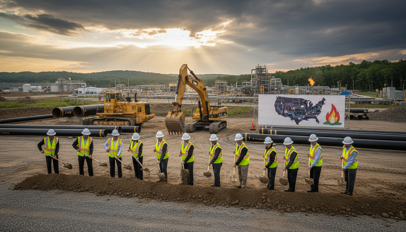 NESE Pipeline Groundbreaking Signals Northeast Gas Growth