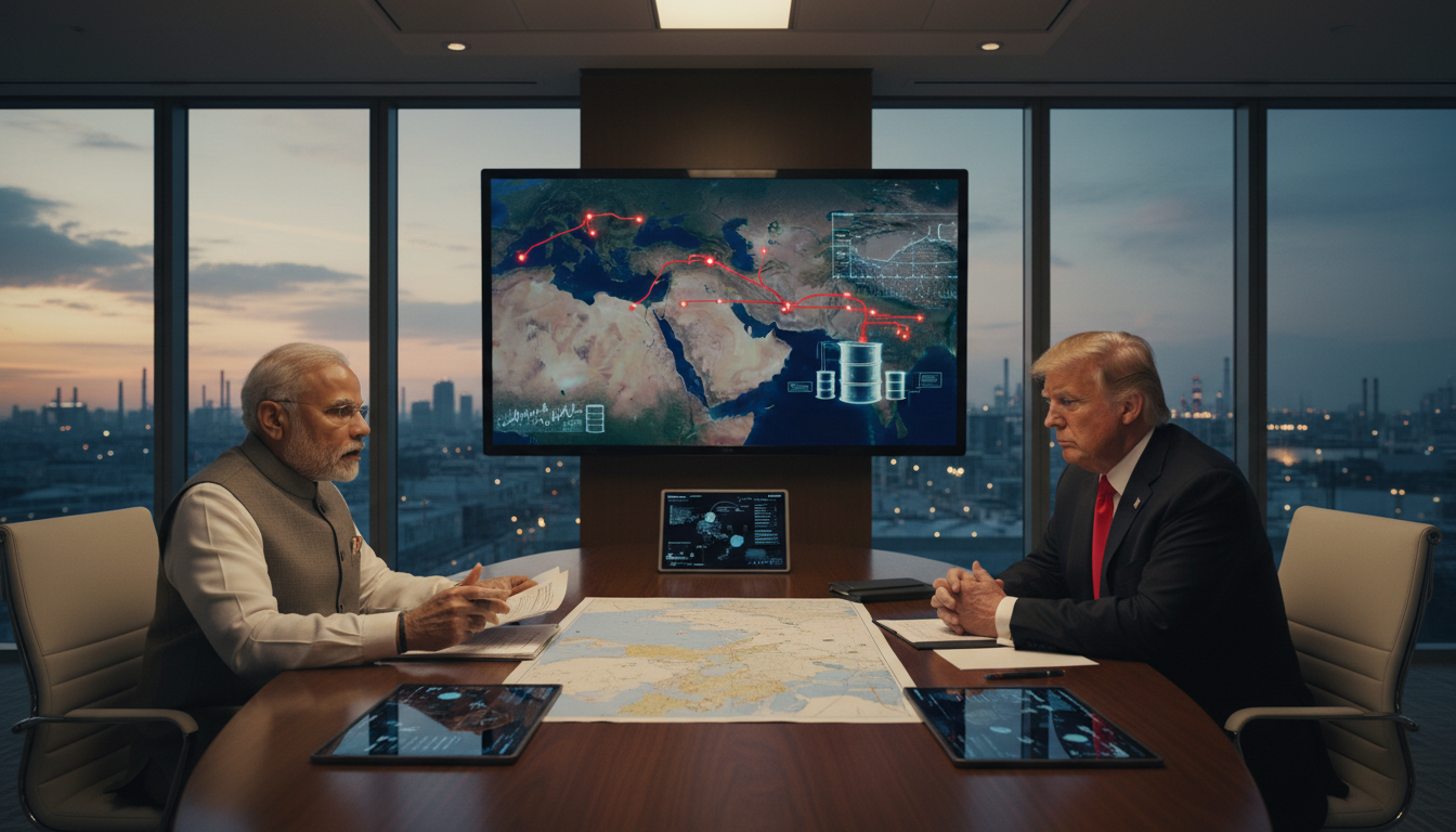 Modi-Trump Discuss West Asia: Oil Market, Deals Ahead