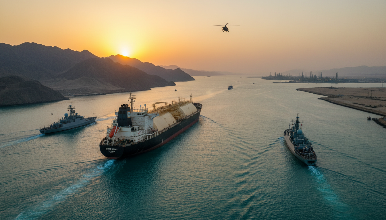 Strait of Hormuz De-risking: India LPG Ship Transits