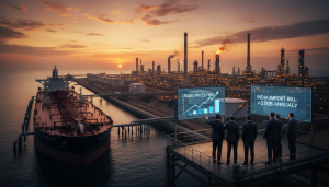 Crude Prices Firm; India Import Bill Up $70B Annually