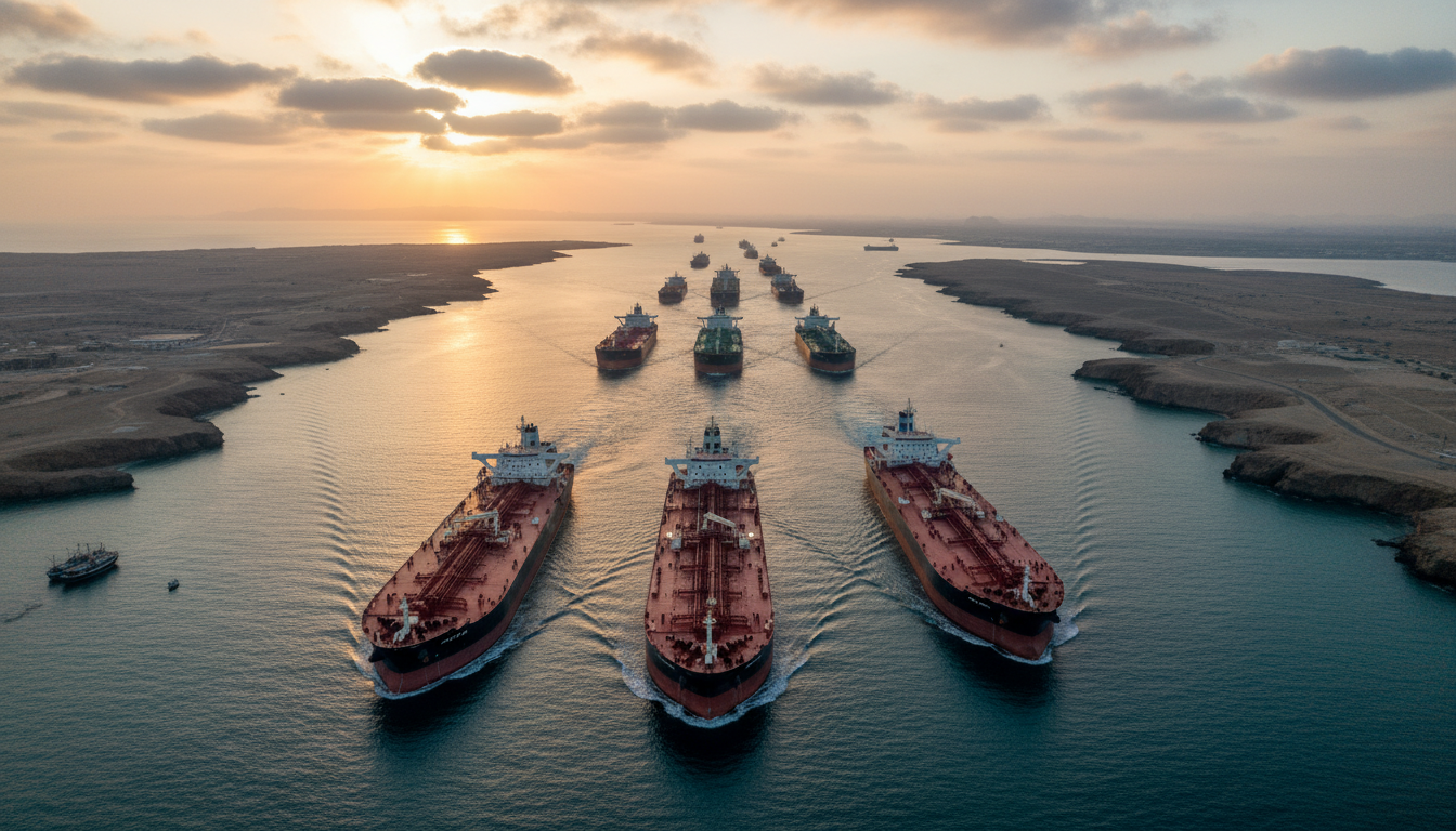 Strait of Hormuz Traffic: Oil Flow Stable