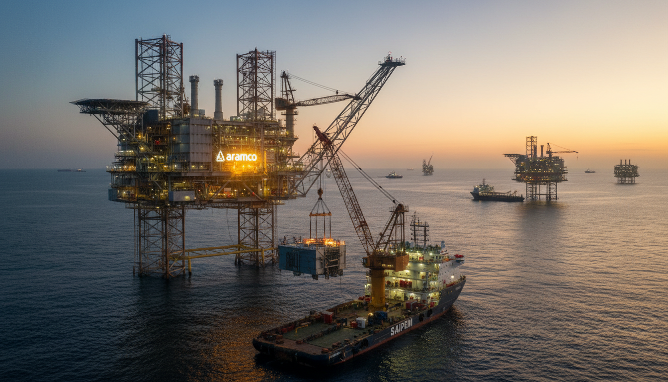 Saipem Wins $400M Aramco Offshore Deals