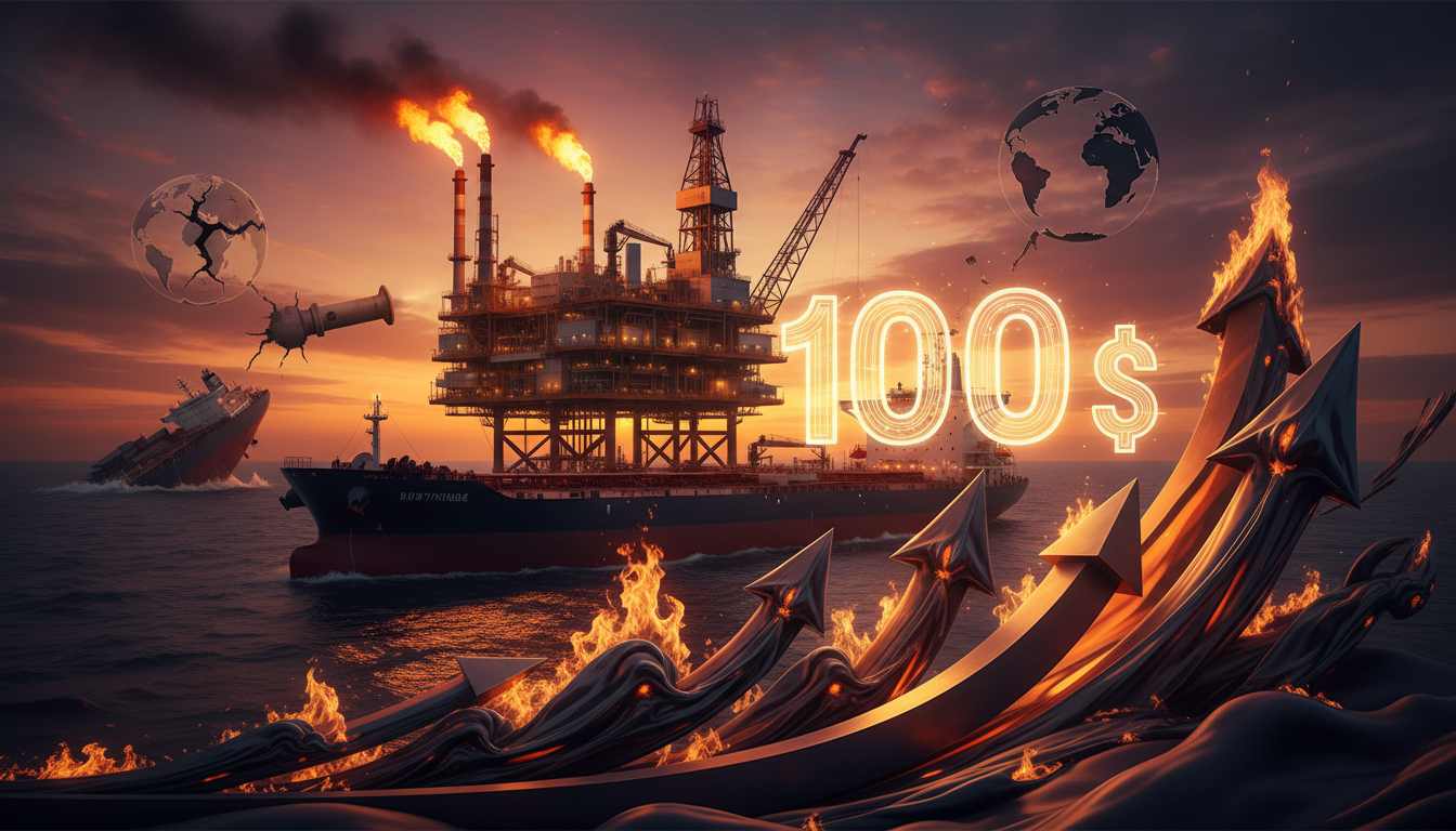 Brent $100 Target: Supply Shocks to Fuel Rally?