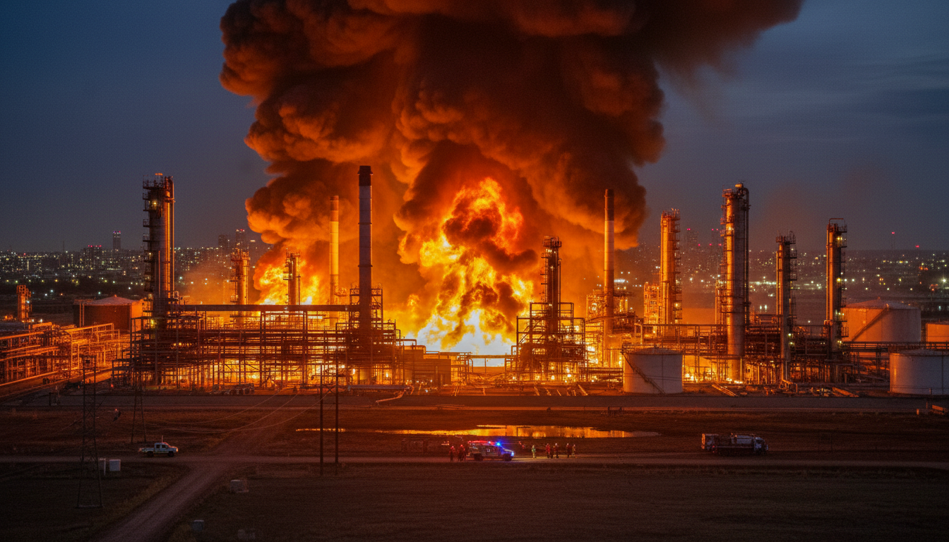 Australia refinery fire escalates fuel crisis