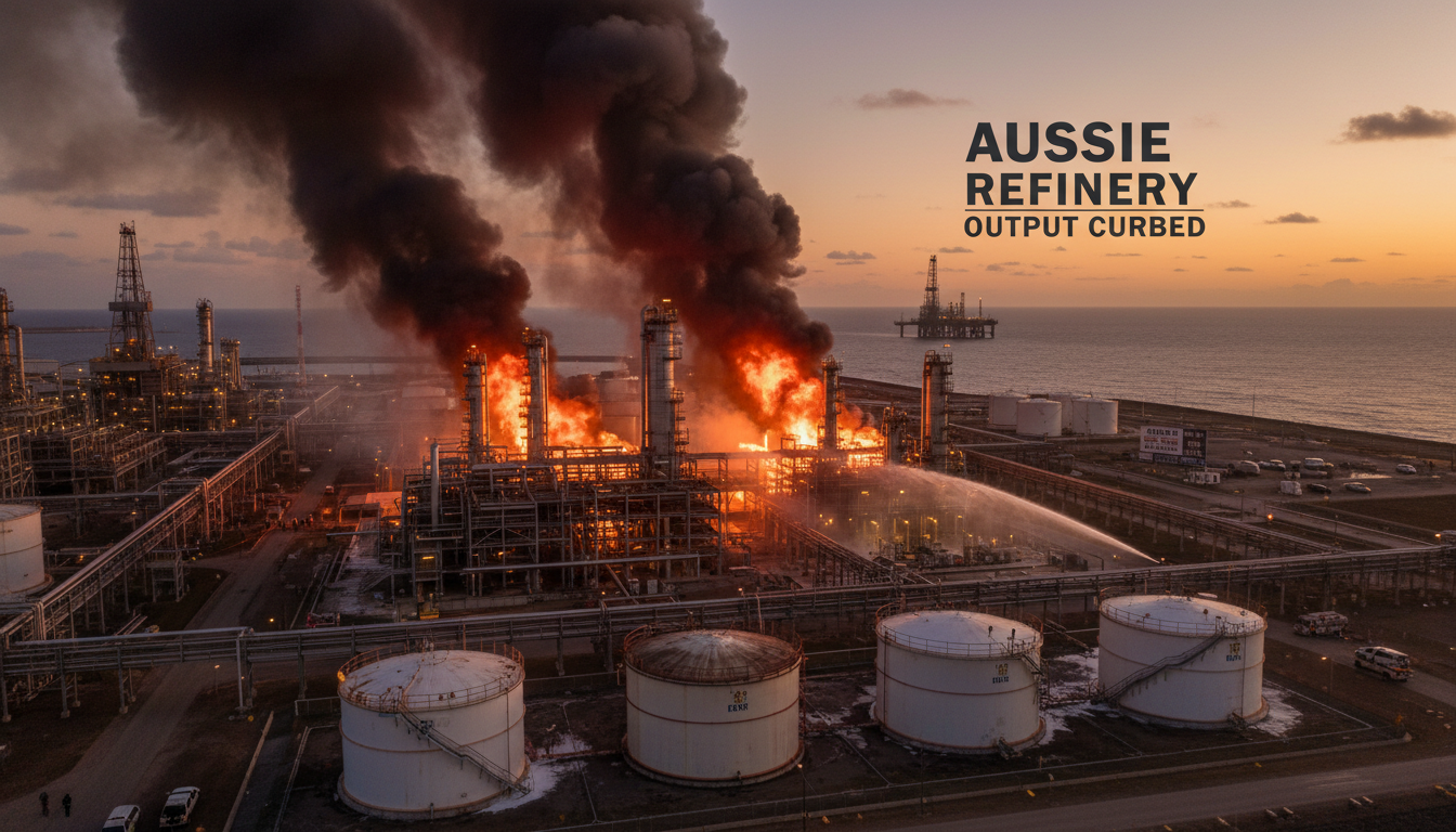 Aussie Refinery Fire Curbs Output