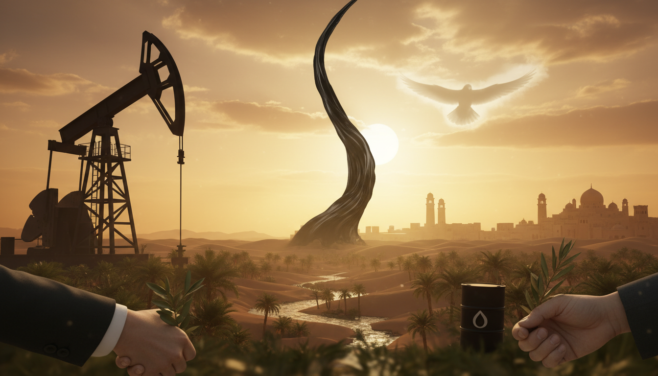 Truce Lifts Oil as Mideast Peace Hopes Rise