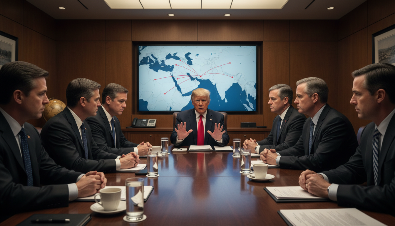 Trump Team, Oil CEOs Discuss Iran War Impact