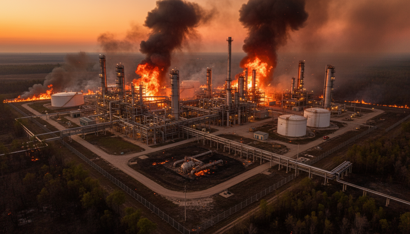 Climate Wildfires Intensify O&G Sector Risk