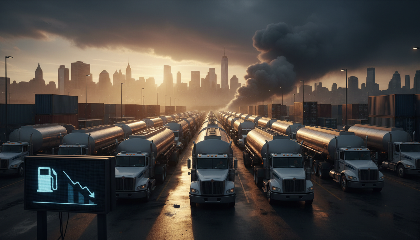 NYC Delivery Hub Delay: Fuel Demand Implications