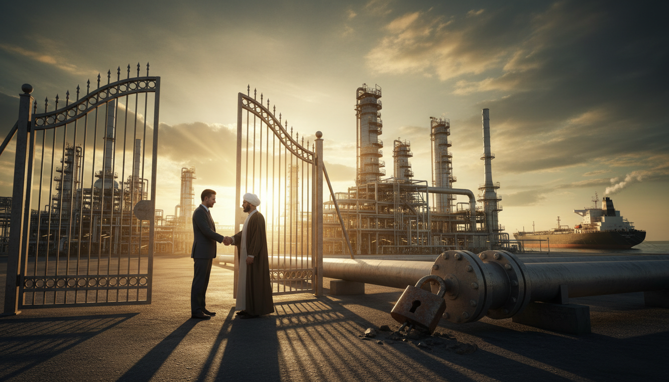 Iran Peace Talks Signal Potential Sanctions Relief