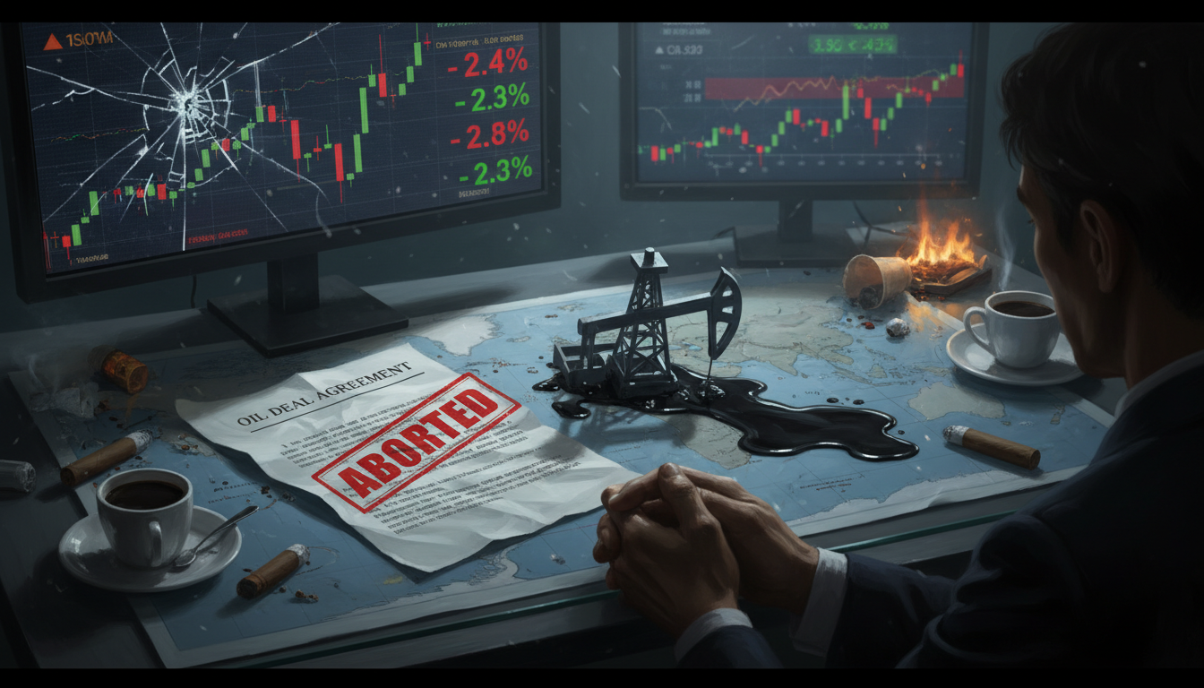 Aborted Oil Deal: Immediate Market Impact
