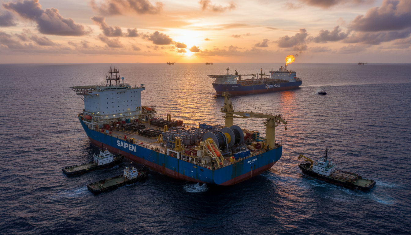 Saipem Secures ExxonMobil Guyana Deepwater SURF Deal