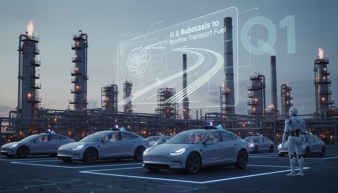 Tesla Q1: AI & Robotaxis to Redefine Transport Fuel
