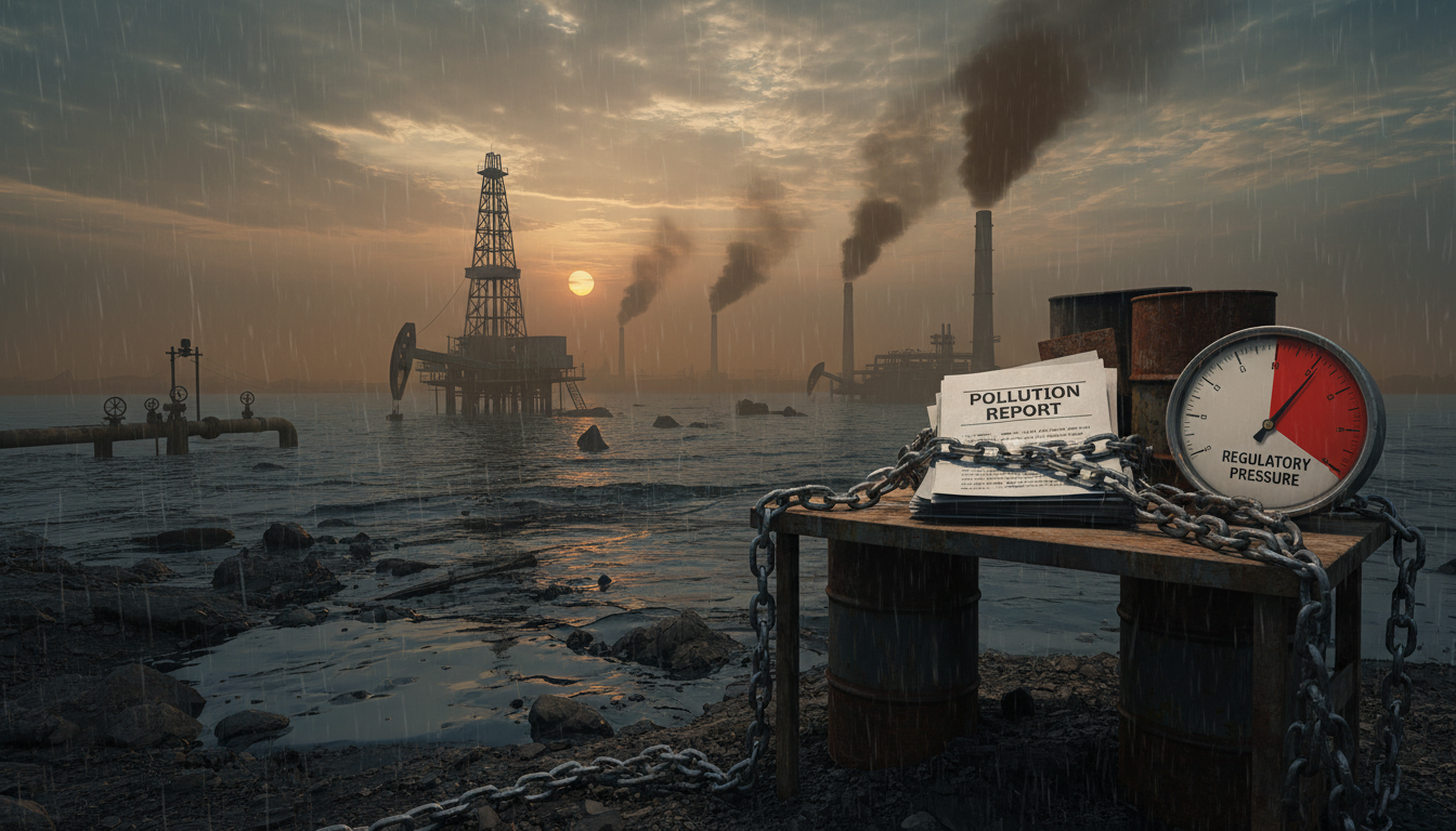 Pollution Report Adds Regulatory Pressure on O&G