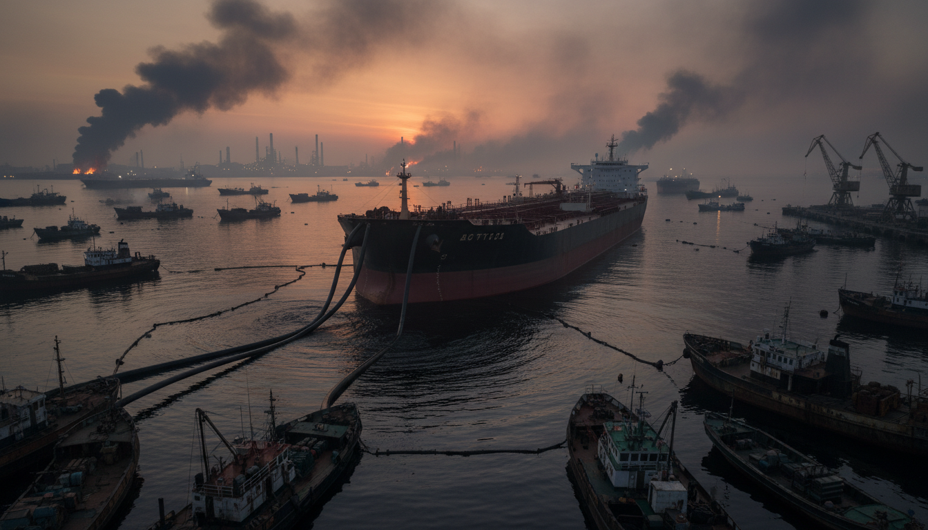 China Oil Giants Dump Crude as Refinery Cuts Worsen