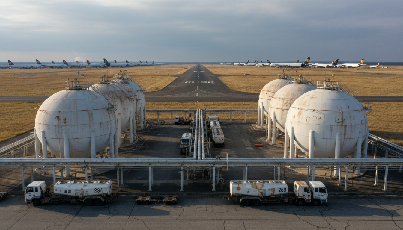 Lufthansa cancels routes, reducing jet fuel demand