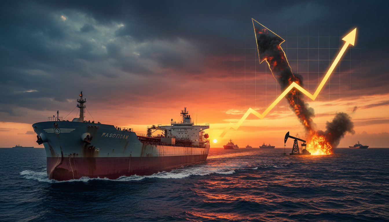 Hormuz Risks Push Oil Prices Higher