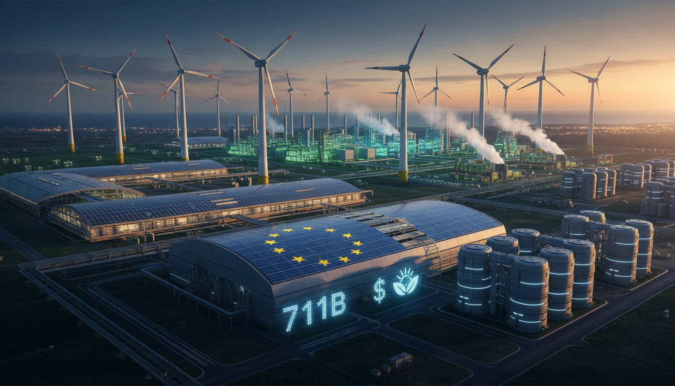 EU Invests $711B in Clean Energy Security