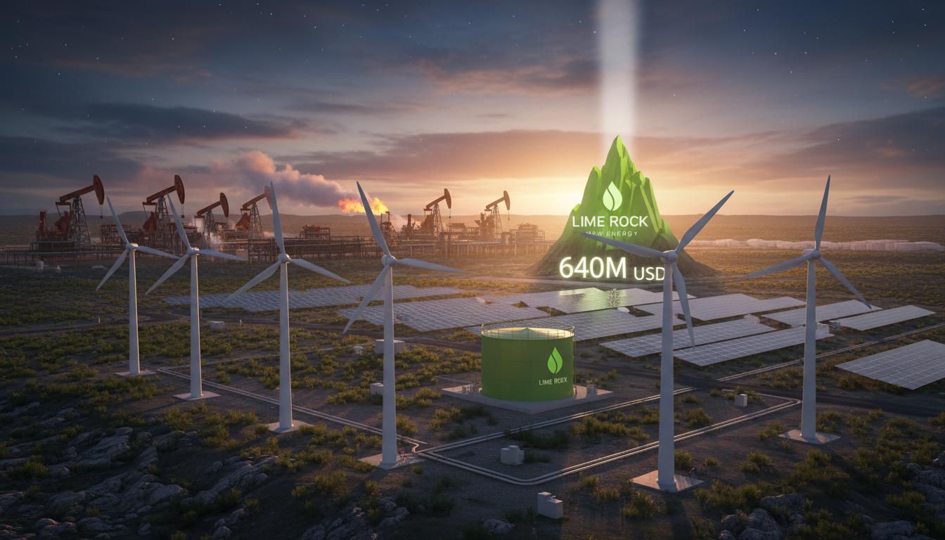 Lime Rock New Energy Raises $640M for Transition Fund