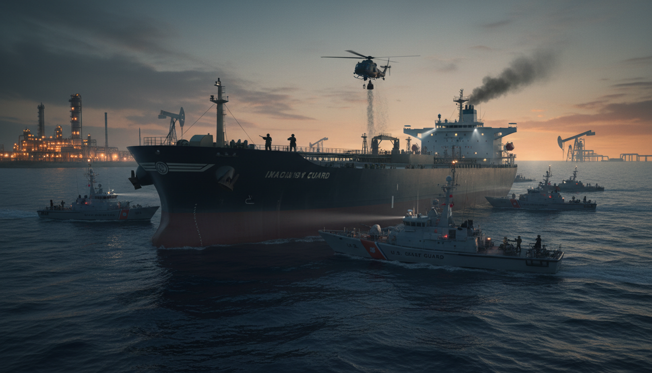 US Action on Iran Tanker Signals Supply Risk