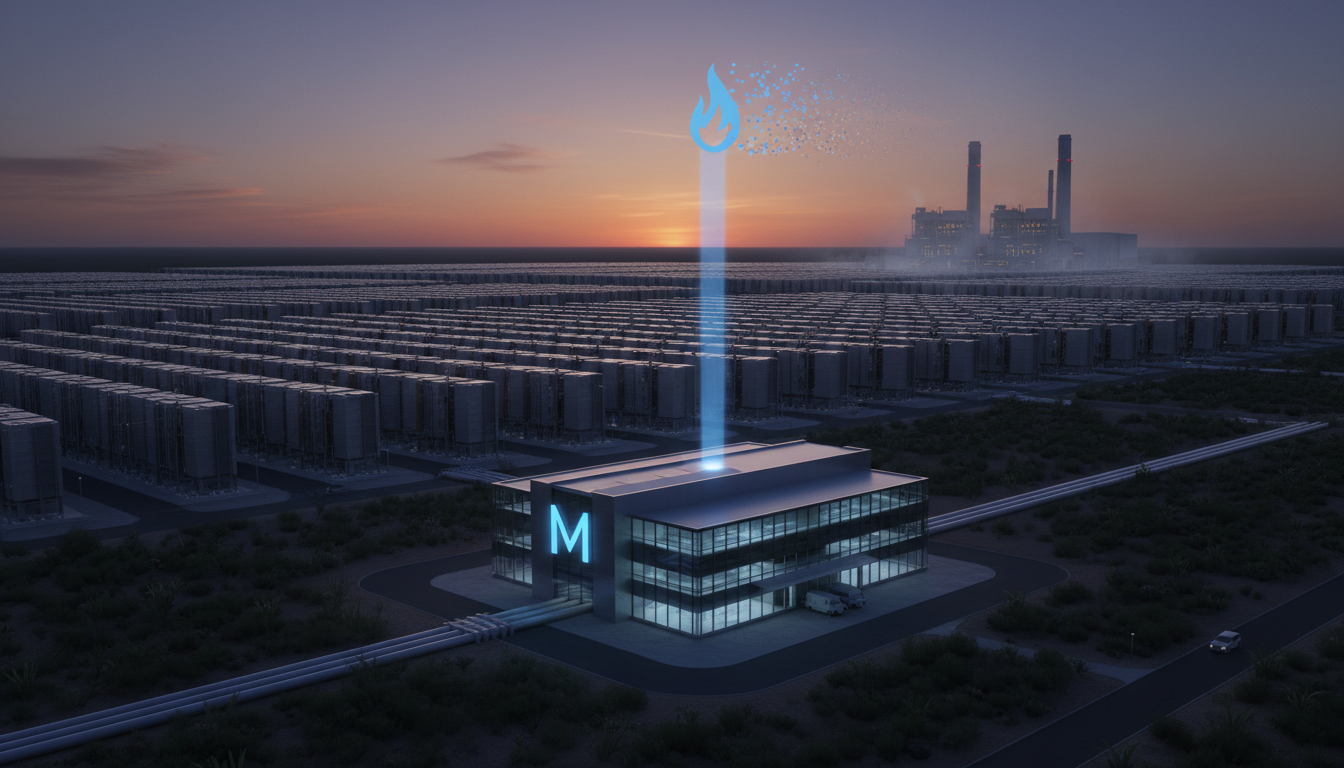 Meta's storage deal signals reduced gas power demand