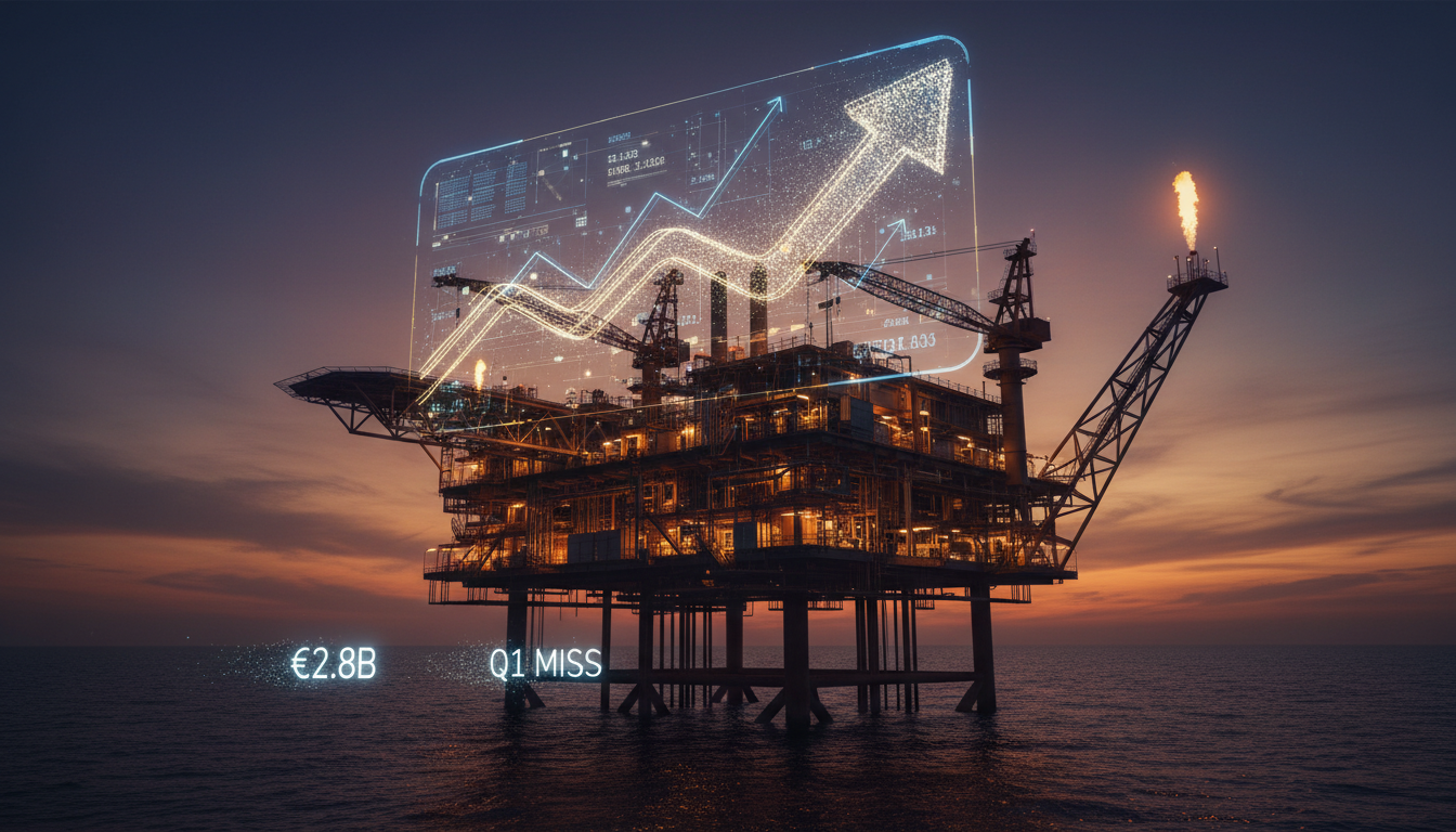 Eni Lifts Buyback To €2.8B After Q1 Miss