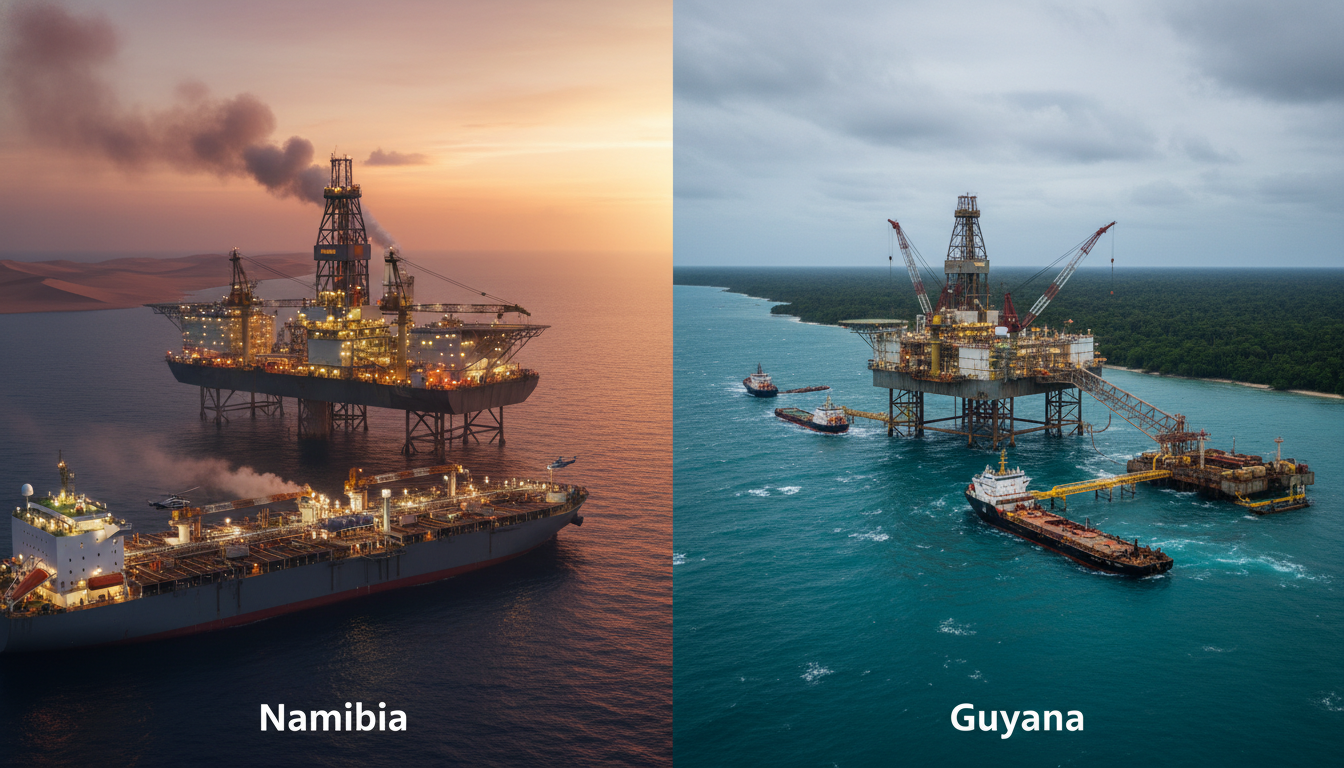 Namibia vs. Guyana: Oil Frontier Investment Showdown
