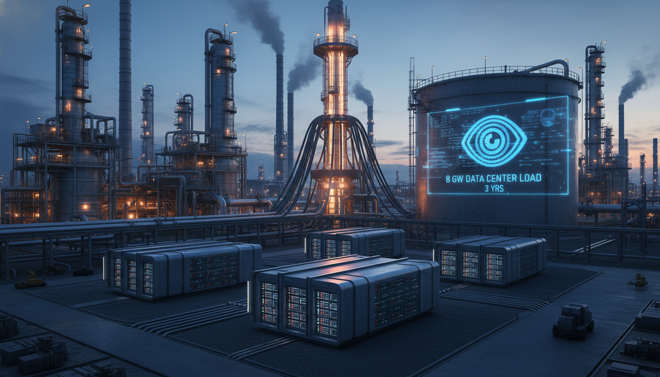 CNP Eyes 8 GW Data Center Load in 3 Yrs