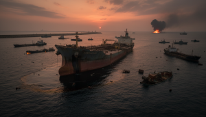 Hormuz Near Zero: Oil Supply Disruption