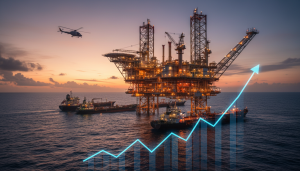 You are a headline writer for OilMarketCap.com. Write ONE new headline for this oil and gas news story. Rules: under 60 characters, investor-focused, no clickbait, no character counts, no options, no explanations. Return the headline only — nothing else. Story title: BP Shares Up 20% Since Iran War, Leading All Supermajors