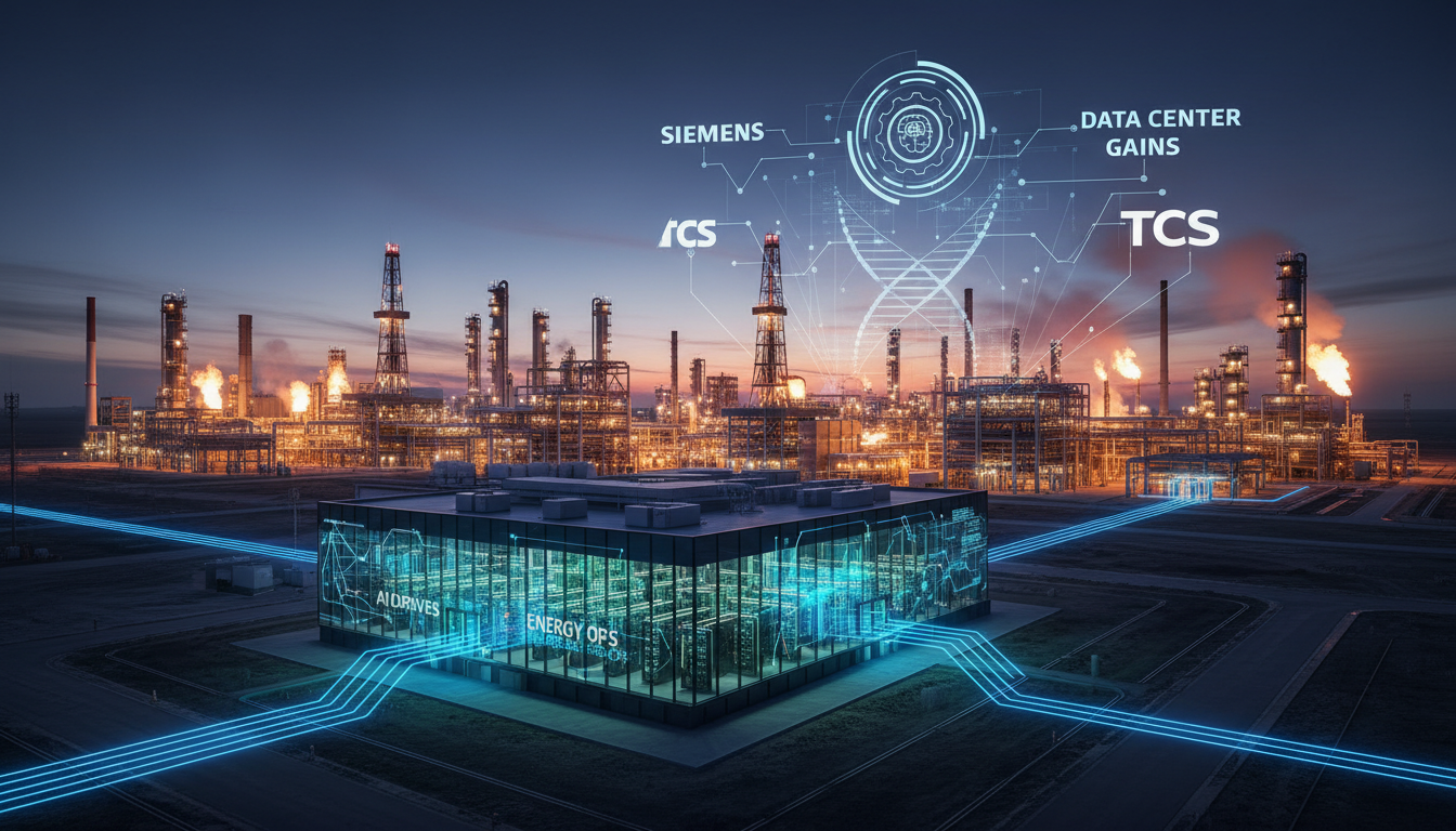 Siemens, TCS AI Drives Energy Ops, Data Center Gains