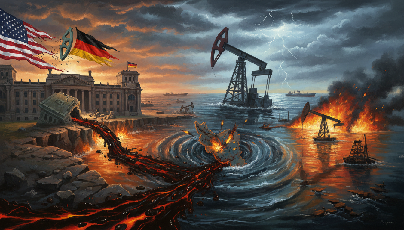 Germany-US Rupture Fuels Iran War Oil Volatility