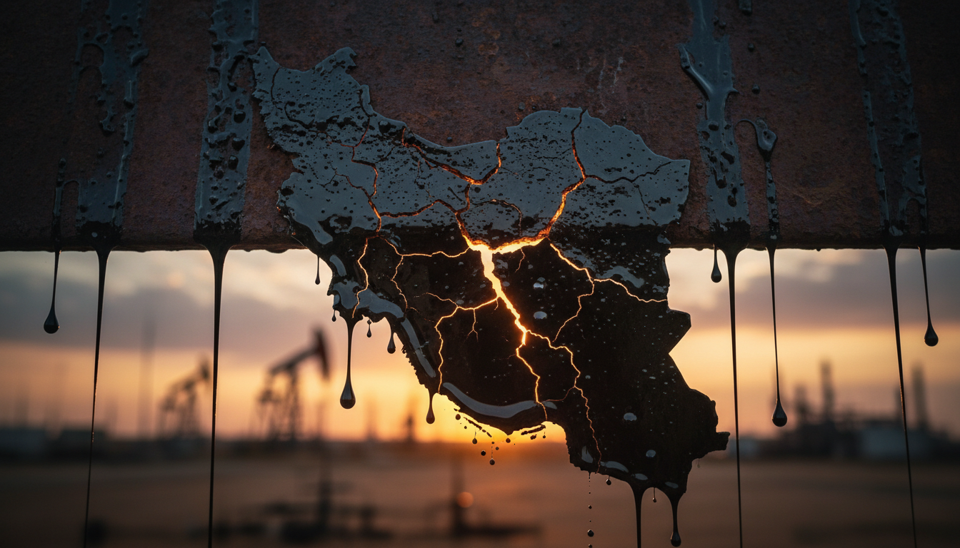 Oil Drops as Trump Claims Iran 'Collapse'