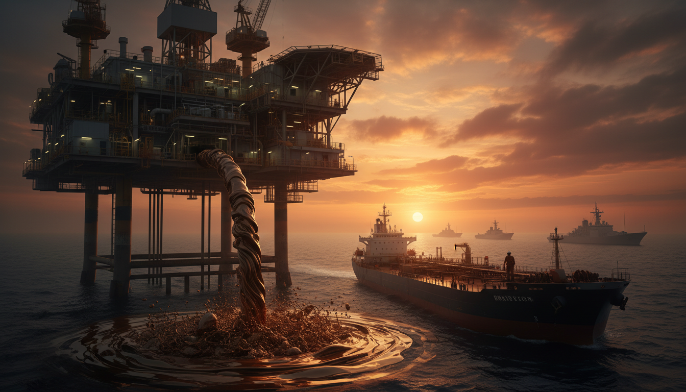 Oil nears $120 on long-term Iran blockade concerns.