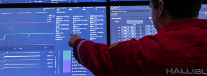 You are a headline writer for OilMarketCap.com. Write ONE new headline for this oil and gas news story. Rules: under 60 characters, investor-focused, no clickbait, no character counts, no options, no explanations. Return the headline only — nothing else. Story title: Halliburton wins multibillion-dollar fracturing contract with YPF in Vaca Muerta