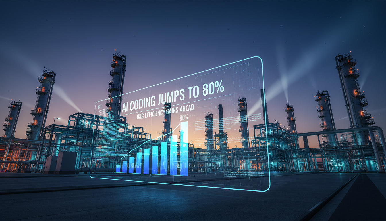 AI Coding Jumps to 80%: O&G Efficiency Gains Ahead