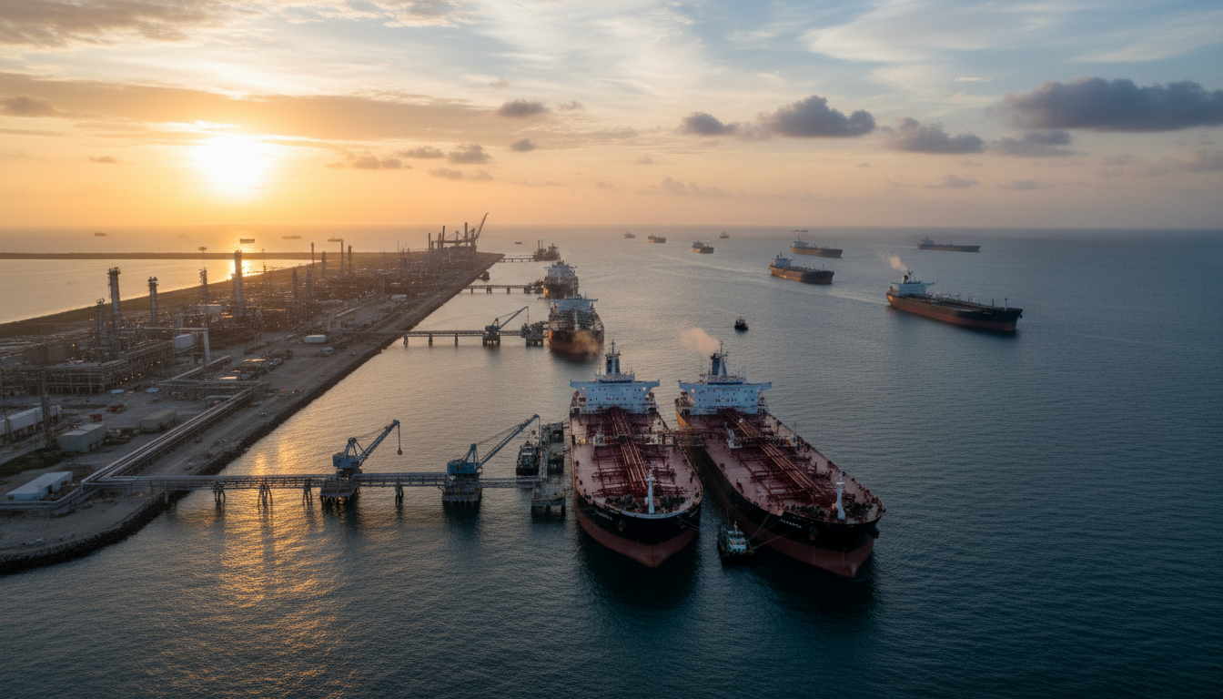 Record US Crude Exports: Gulf Coast Tankers Busy