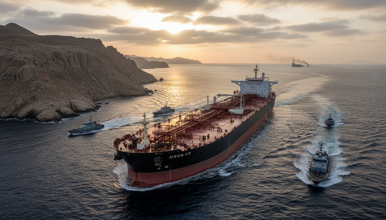 Oil Up: Iran Strait Warning Spurs Supply Concern